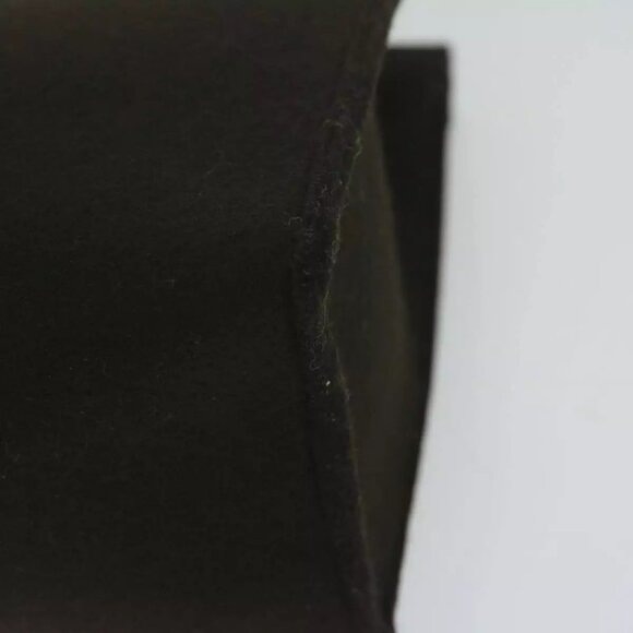 HERMES Pouch Wool Brown Auth - Picture 4 of 15